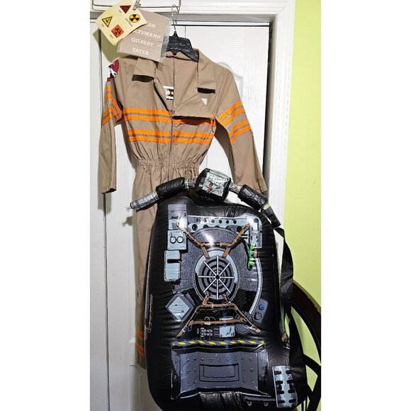 Ghostbusters Girls Costume Inflatable Proton Pack Halloween Rubies 2016 Movie SM - Picture 1 of 7